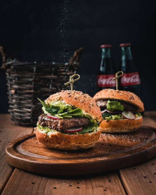 Cheddar Melt Burger