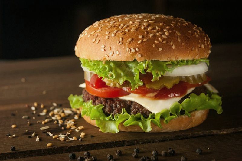 Pretzel Bun Burger